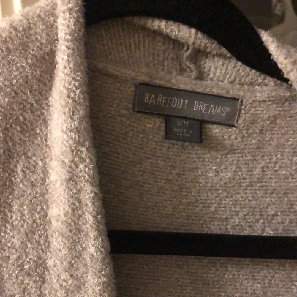BAREFOOT DREAMS cardigan sweater wrap